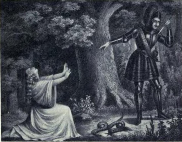 Forest scene from Euryanthe, Svenska Teatern