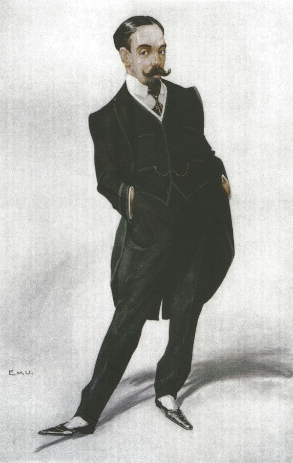 EMU: Caricature of Beecham, 1910