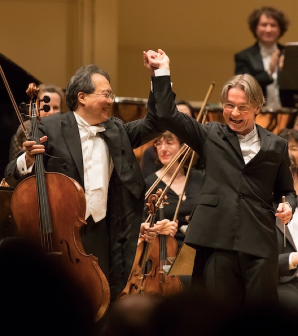 Yo-Yo Ma and Esa-Pekka Salonen