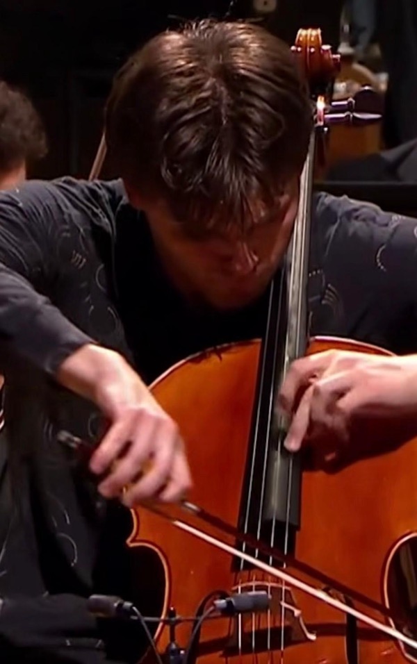 Cello on bridge Pagano