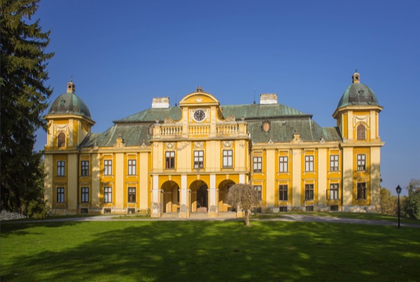 The Pejačević family castle in Našice, Croatia