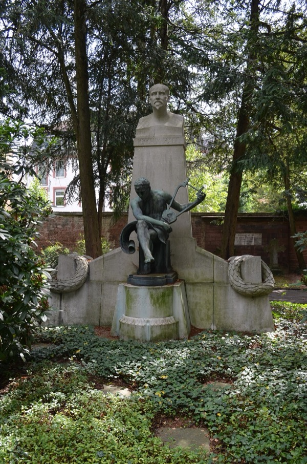 Joachim Raff's grave, Frankfurt Hauptfriedhof