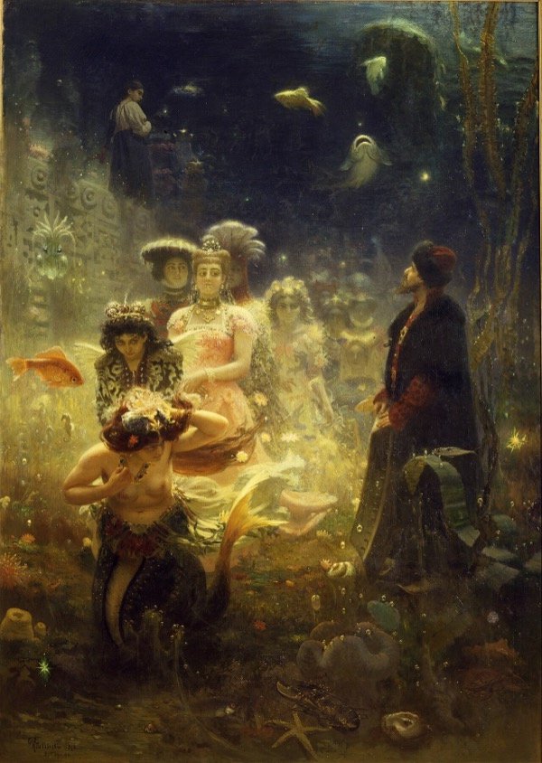 Ilya Repin: Sadko in the realm of the Sea Tsar
