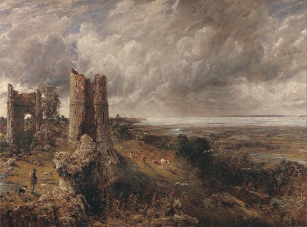John Constable: Hadleigh Castle, The Mouth of the Thames — Morning after a Stormy Night