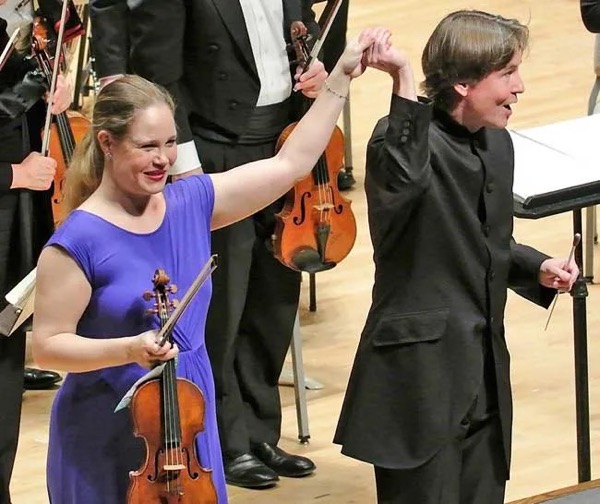 Leila Josefowicz and Esa-Pekka Salonen