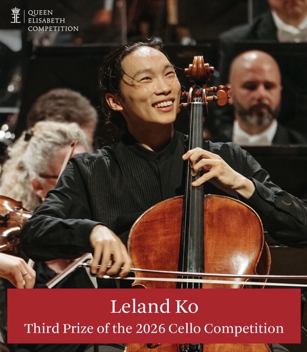 Third Prize laureate Leland Ko