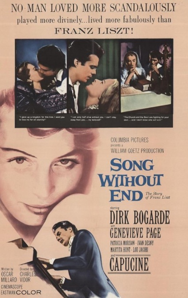 Song Without End – The Terrible 1960 Biopic of Franz Liszt