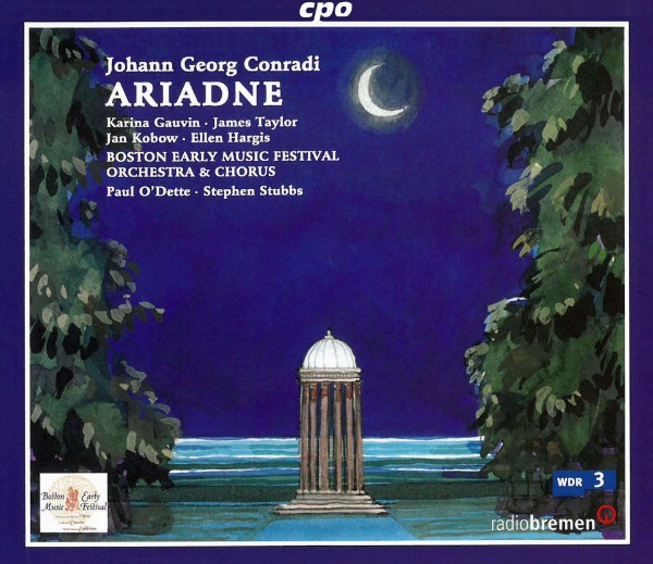 Johann Georg Conradi, Die schöne und getreue Ariadne (1691) CD Cover