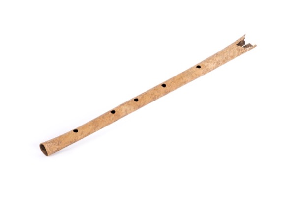 Yue (bone flute), Xinglongwa culture, China, c. 6300-5400 BCE. Anonymous Loan