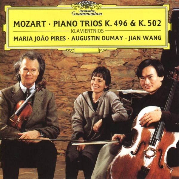 Jian Wang Maria Joao Pires Augustin Dumay Mozart album cover