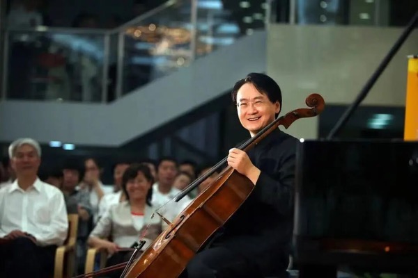 Jian Wang at the NCPA in Beijing in 2012 © Xiao Yi