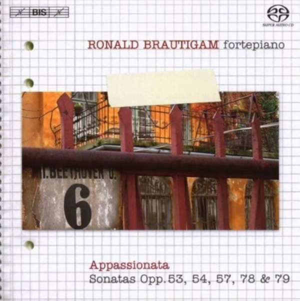 Ronald Brautigam fortepiano appassionata album cover