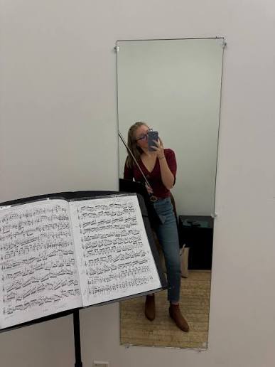 practice in front of a mirror