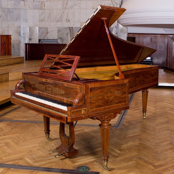 An 1838 Erard piano, made in Paris