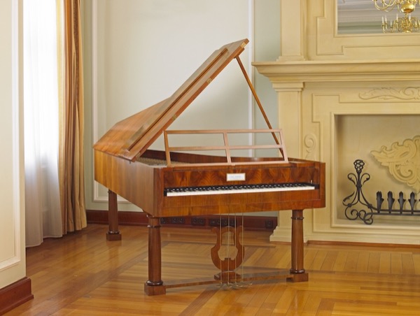 A copy of an 1819 Conrad Graf piano from the workshop of Paul McNulty