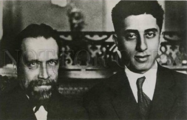 Aram Khachaturian and Nikolai Myaskovsky (1930s)