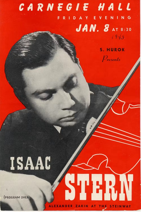 Isaac Stern (Born on July 21, 1920) Saves Carnegie Hall