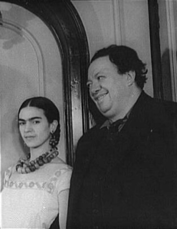 Carl Van Vechten: Frida Kahlo and Diego Rivera, 1932 (Library of Congress, LC-USZ62-42516 DLC)