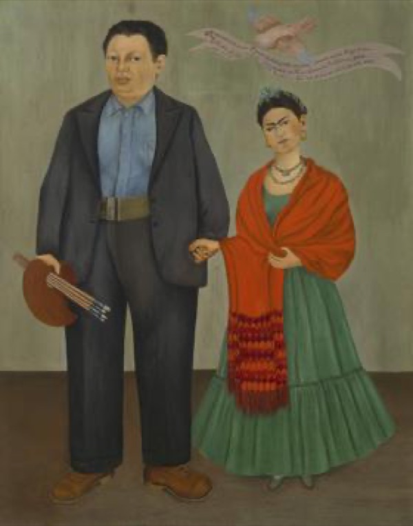 Kahlo: Frida y Diego Rivera, 1931 (San Francisco Museum of Modern Art (SFMOMA))