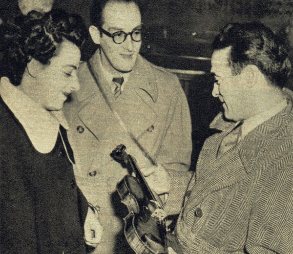 Ginette Neveu and Marcel Cerdan