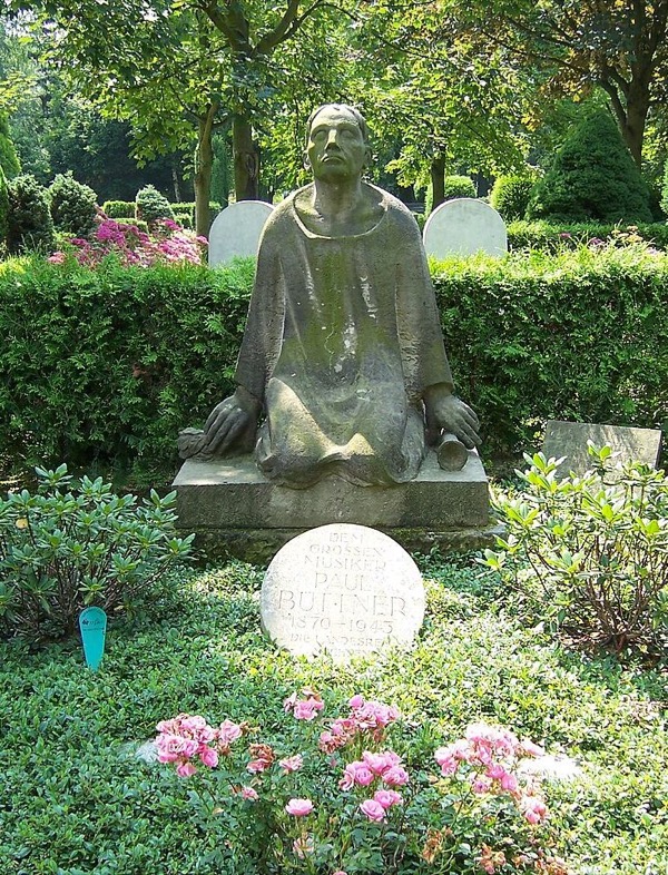 Büttner’s grave monument in Dresden (photo by Paulae)