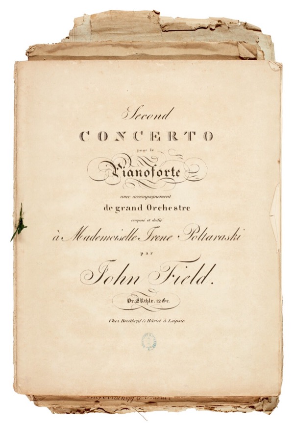 Title page: John Field's Piano Concerto No. 2