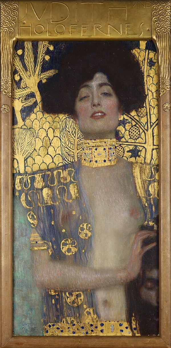 Klimt: Judith und Holofernes (Judith and the Head of Holofernes), 1901 (Vienna: Österreichische Galerie Belvedere)
