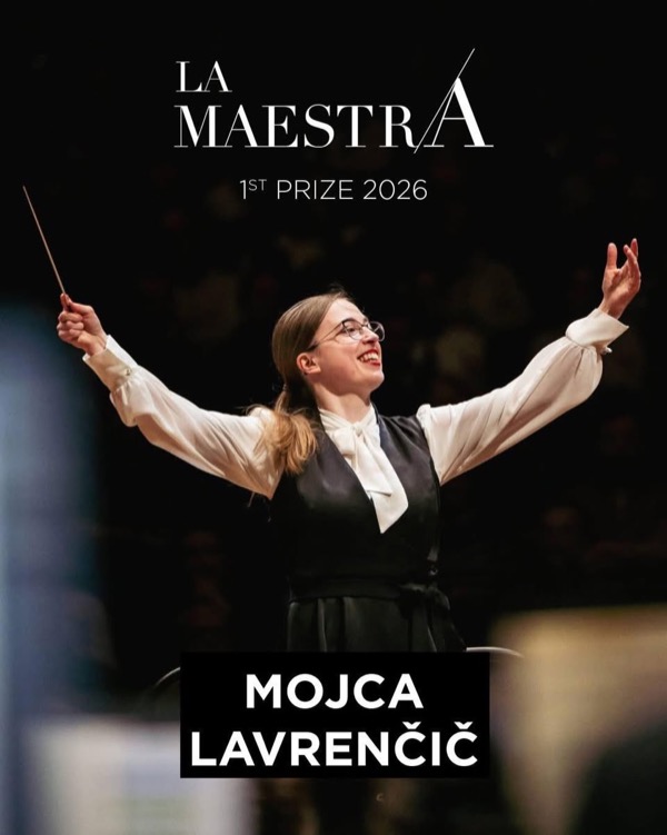 Mojca Lavrenčič, 1st Prize, La Maestra 2026