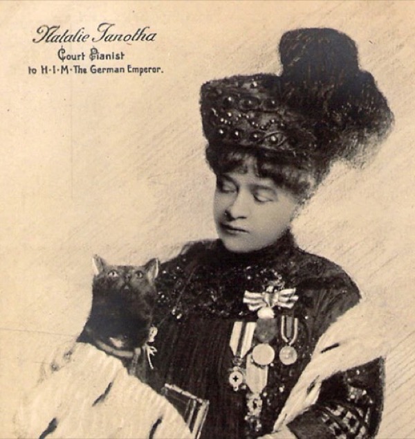 Natalia Janotha and Prince White Heather