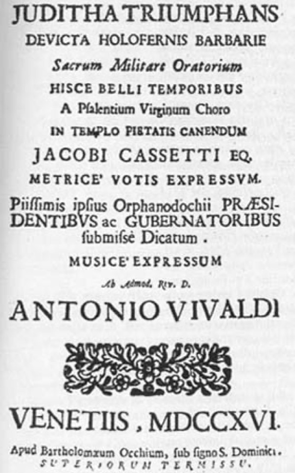 Vivaldi playbill