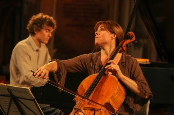 Paul and Bjørg Lewis at Midsummer Music Festival