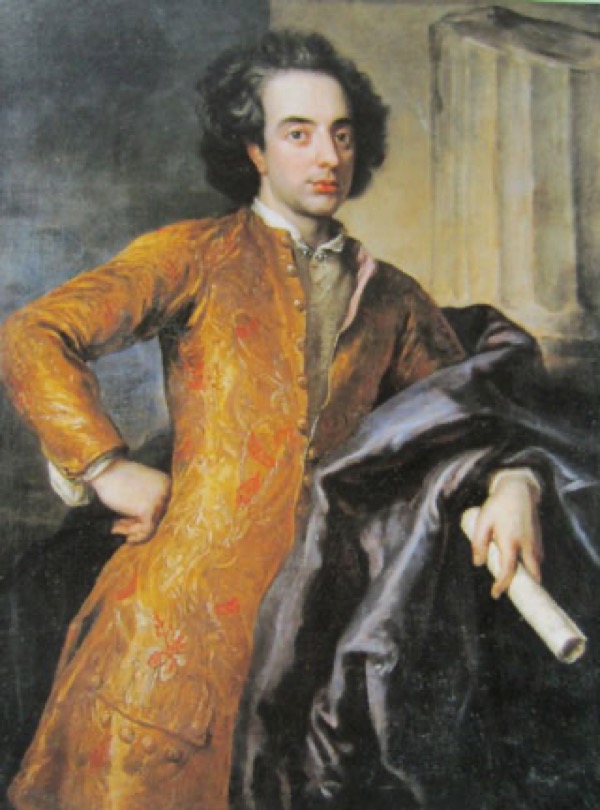 Anthoni Schoonjans: Portrait of the composer Giovanni Bononcini