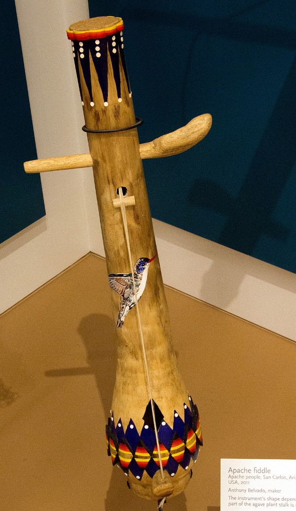 Arizona Apache fiddle, from the Musical Instrument Museum - Phoenix, Arizona