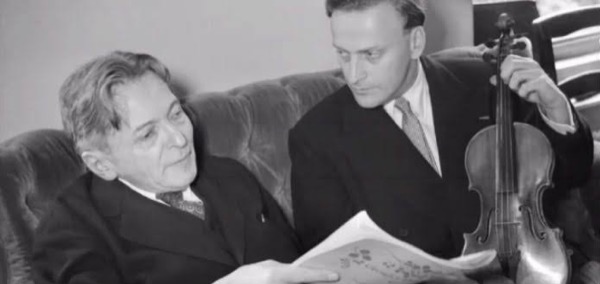 George Enescu (Born on August 19, 1881) & Yehudi Menuhin<br/>Lessons Beyond the Violin