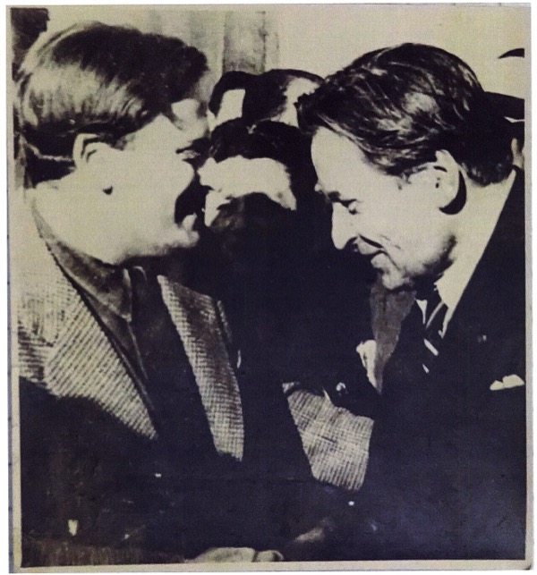 George Enescu and Yehudi Menuhin