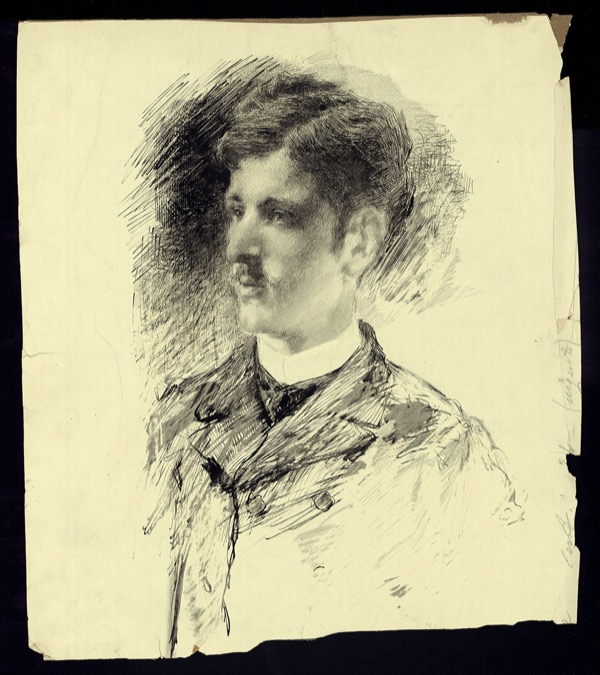 Portrait of Marco Enrico Bossi (1861-1925), Archivio Storico Ricordi