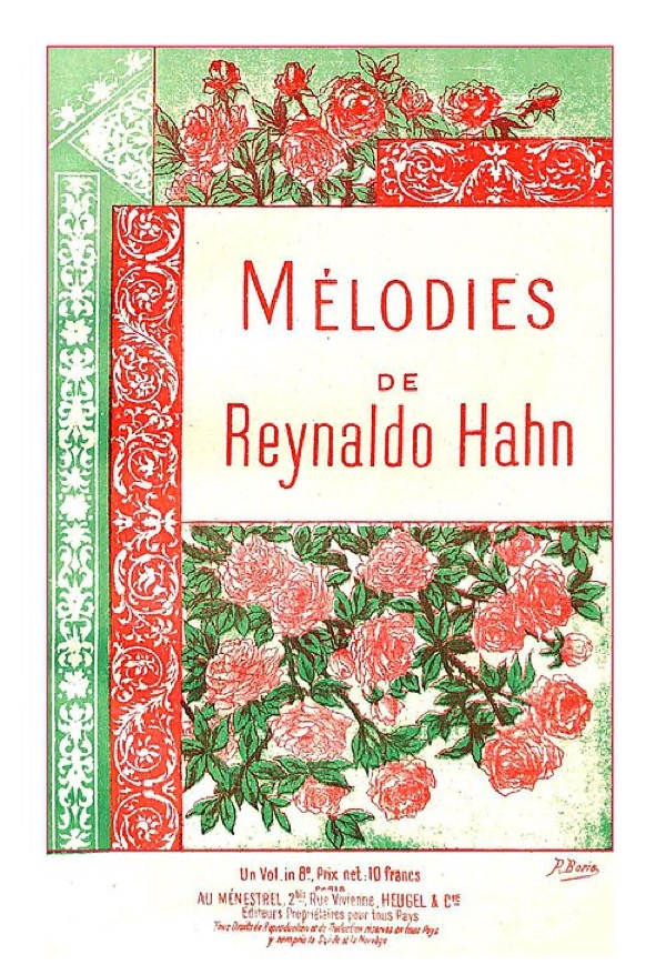 Mélodies de Reynaldo Hahn
