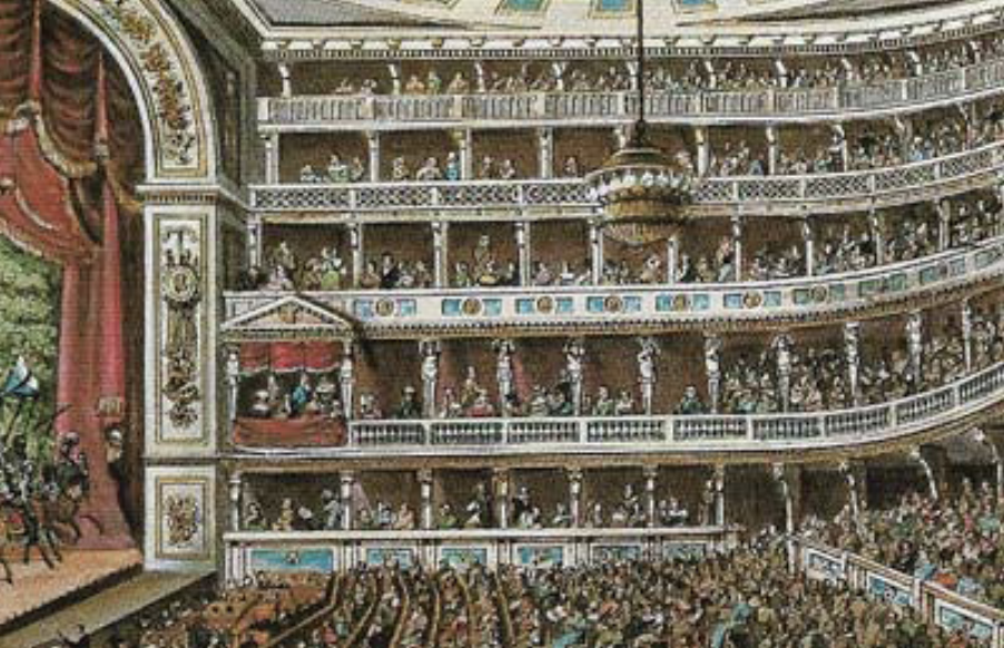The Theater An Der Wien, Vienna where Beethoven’s 5th and 6th symphonies were performed.