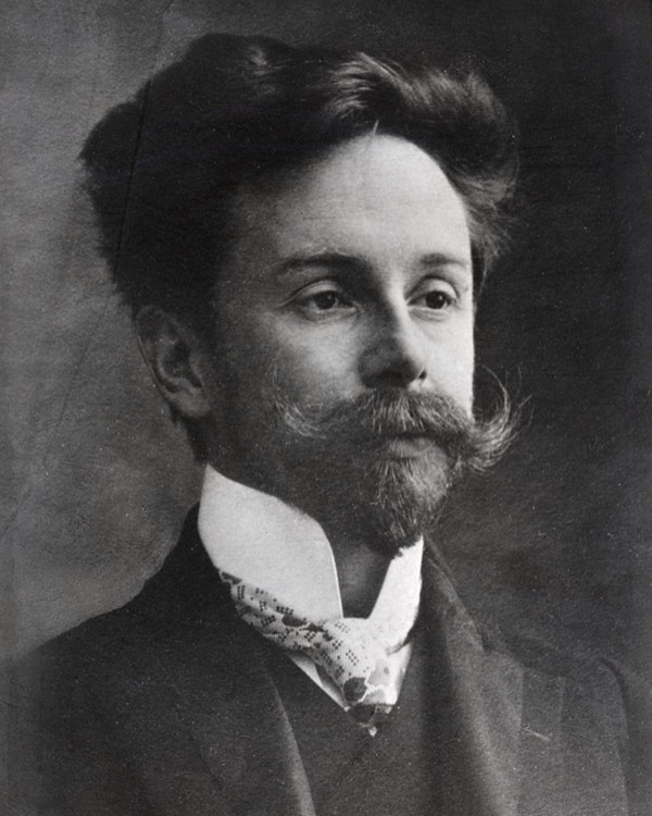 Charles-Louis Klary: Alexander Scriabin, 1909