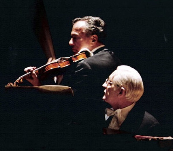 Henryk Szeryng and Charles Reiner