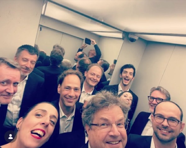 Uladzimir Sinkevich shares touring moments on his social media.