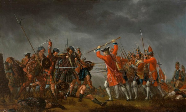 An Incident in the Rebellion of 1745, by David Morier (1746)