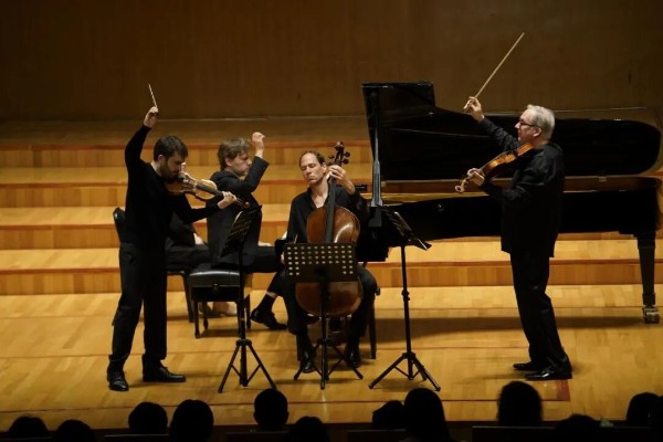 Berlin Philharmonic Piano Quartet (Photo from Shanghai Oriental Art Centre)