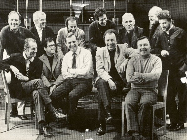 The original 12 Cellists in 1972 (Photo from Archiv der 12 Cellisten)