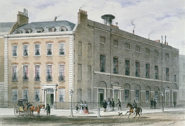 Hanover Square Rooms, principal venue of Haydn’s performances in London