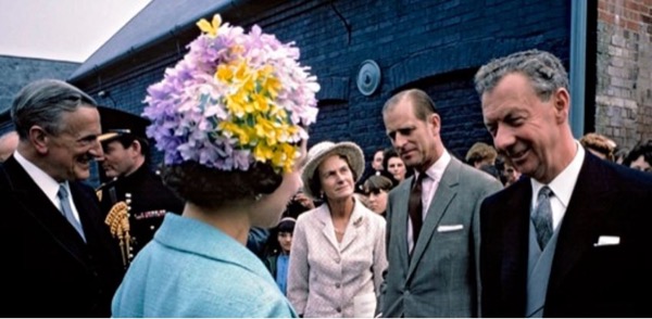 Benjamin Britten met with the Royal Family (Photo by Britten Pears Arts)