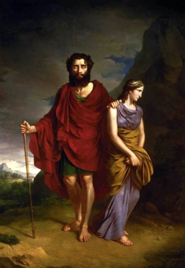 Oedipus and Antigone by Brodowski