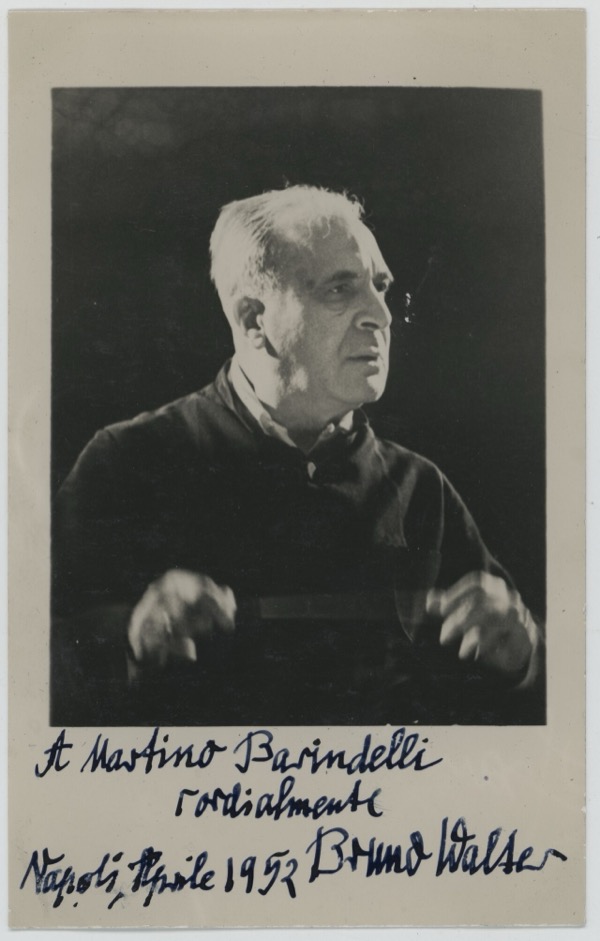 Bruno Walter, 1952 (Tino Barindelli collection)