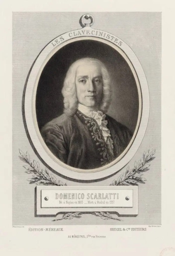 Domenico Scarlatti by Alfred Lemoine
