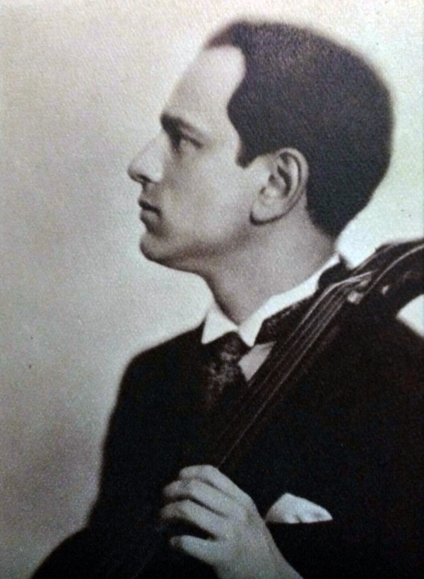 The young Gaspar Cassadó